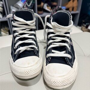 Converse Black Canvas Sneakers